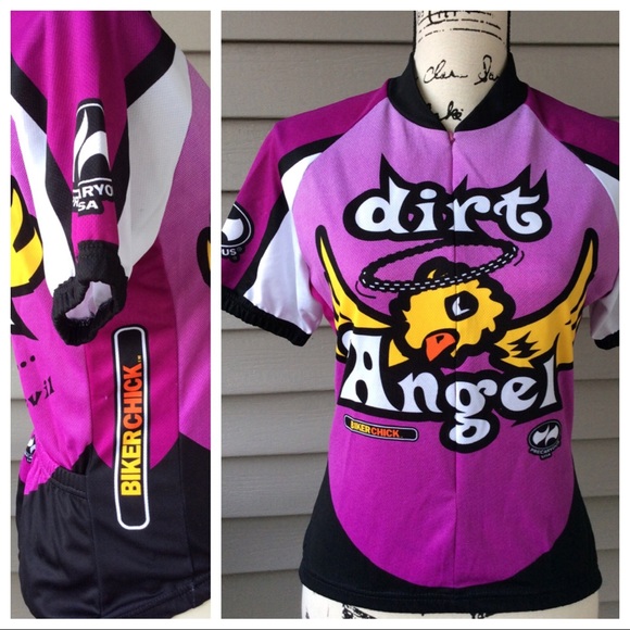 Precayyous Other - 🎉Girls Biker Chic Cycling Jersey